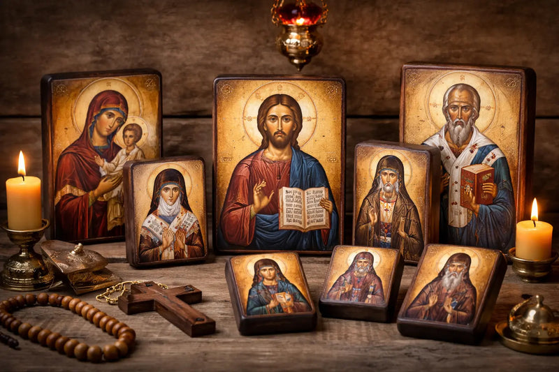 Icons-Wood Sacred Icon House