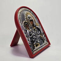Panagia of the Three Hands (Tricherousa) Silver & Gold-Plated Icon Sacred Icon House