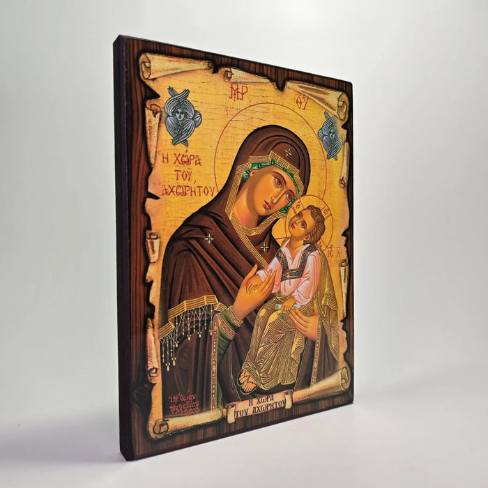 Mother of God Byzantine Icon – Made in Greece, Patra Sacred Icon House
