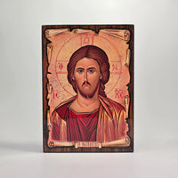 Jesus Christ the Light-Giver Byzantine Icon – Made in Greece, Patra Sacred Icon House