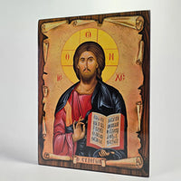 Jesus Christ the Blesser Byzantine Icon – Made in Greece Sacred Icon House