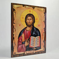 Jesus Christ the Blesser Byzantine Icon – Made in Greece Sacred Icon House