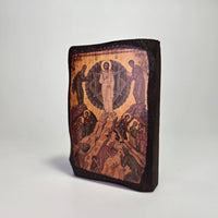 Transfiguration of the Savior Byzantine Icon – Handcrafted in Greece, Mount Athos Sacred Icon House