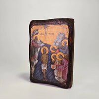 Baptism of the Lord Byzantine Icon – Handcrafted in Greece, Mount Athos Sacred Icon House