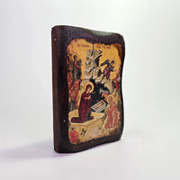 Nativity of Christ Byzantine Icon – Made in Greece Sacred Icon House