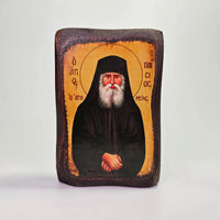 St. Paisius the Athonite Byzantine Icon – Handcrafted in Greece, Mount Athos Mount Athos