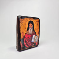 St. Amphilochios Byzantine Icon – Made in Greece Sacred Icon House