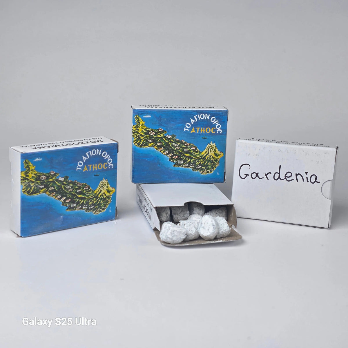 Handmade Gardenia Incense from Mount Athos Mount Athos