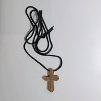 Cross Orthodox Wooden Traditional 3.2 x 2.2 x 0.5 cm Georgia