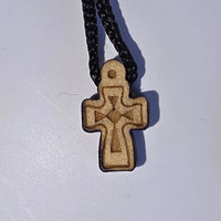 Cross Orthodox Wooden - TINY. 1-1.5 x 0.7 x 0.4 cm Georgia