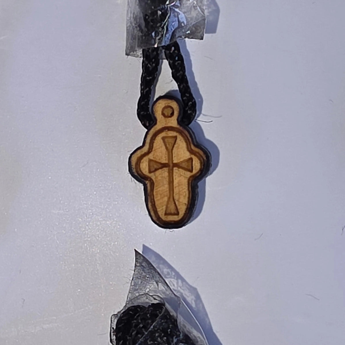 Cross Orthodox Wooden - TINY. 1-1.5 x 0.7 x 0.4 cm Georgia