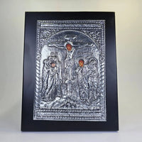 The Crucifixion of Jesus Christ Icon – Made in Greece Strikoudis