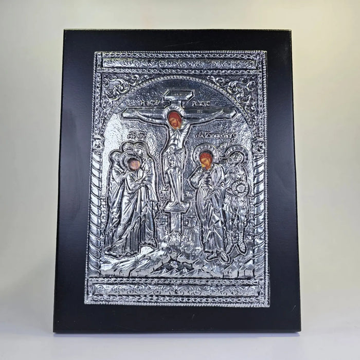 The Crucifixion of Jesus Christ Icon – Made in Greece Strikoudis