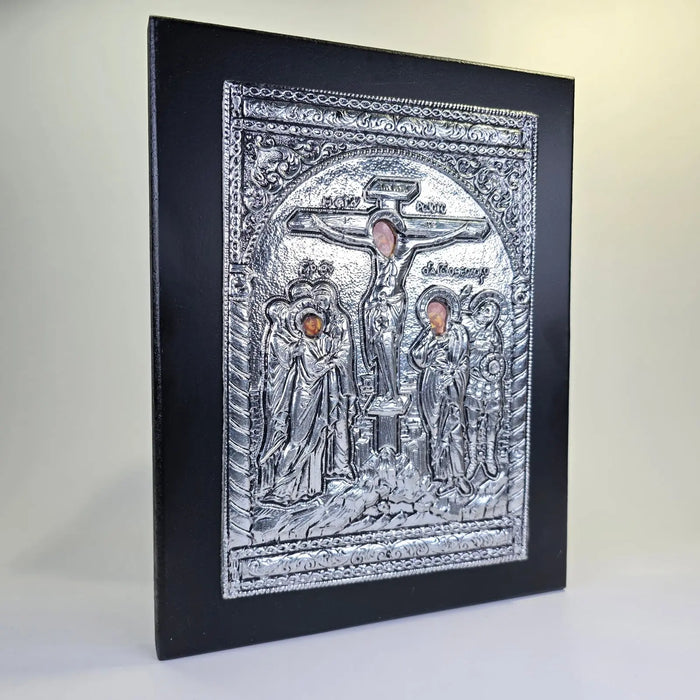 The Crucifixion of Jesus Christ Icon – Made in Greece Strikoudis