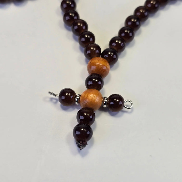 Orthodox Prayer Rope – 100 Beads with Traditional Cross Formation - Made on Mount Athos Mount Athos