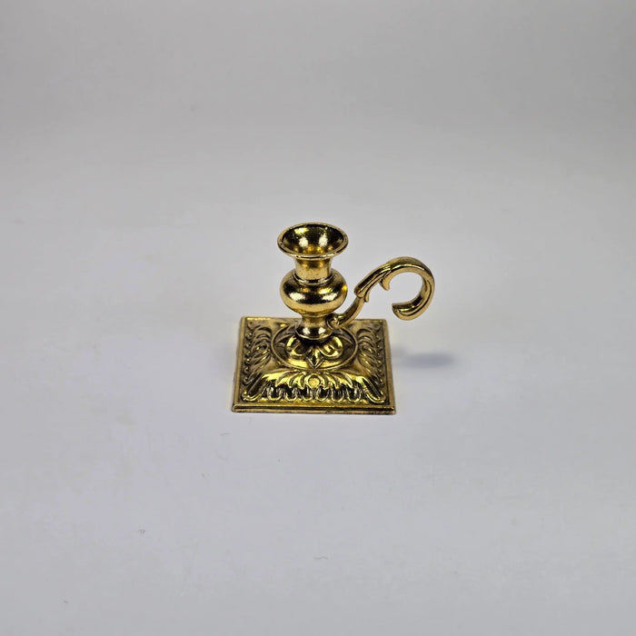 Orthodox Small Brass Candle Holder Sacred Icon House
