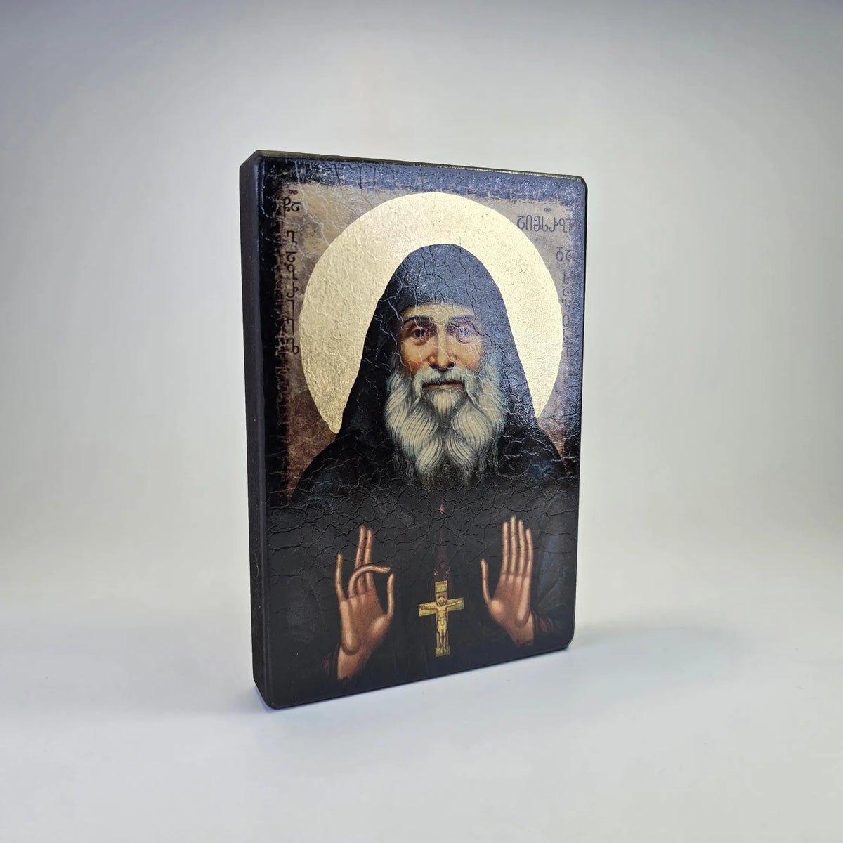 Saint Gabriel the Confessor of Georgia Icon – Made in Georgia Sacred Icon House