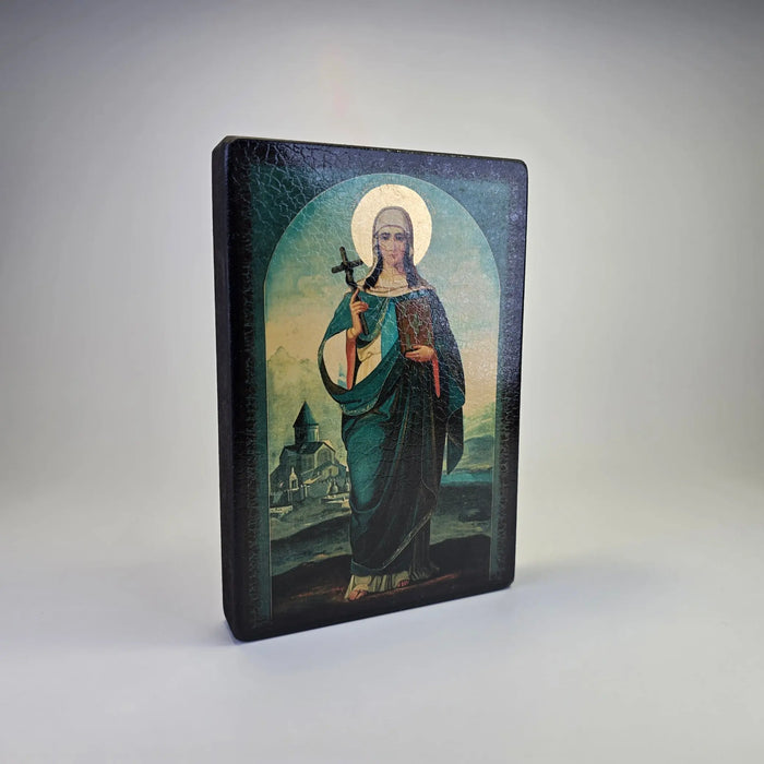 Saint Nino of Georgia Icon – Made in Georgia Sacred Icon House