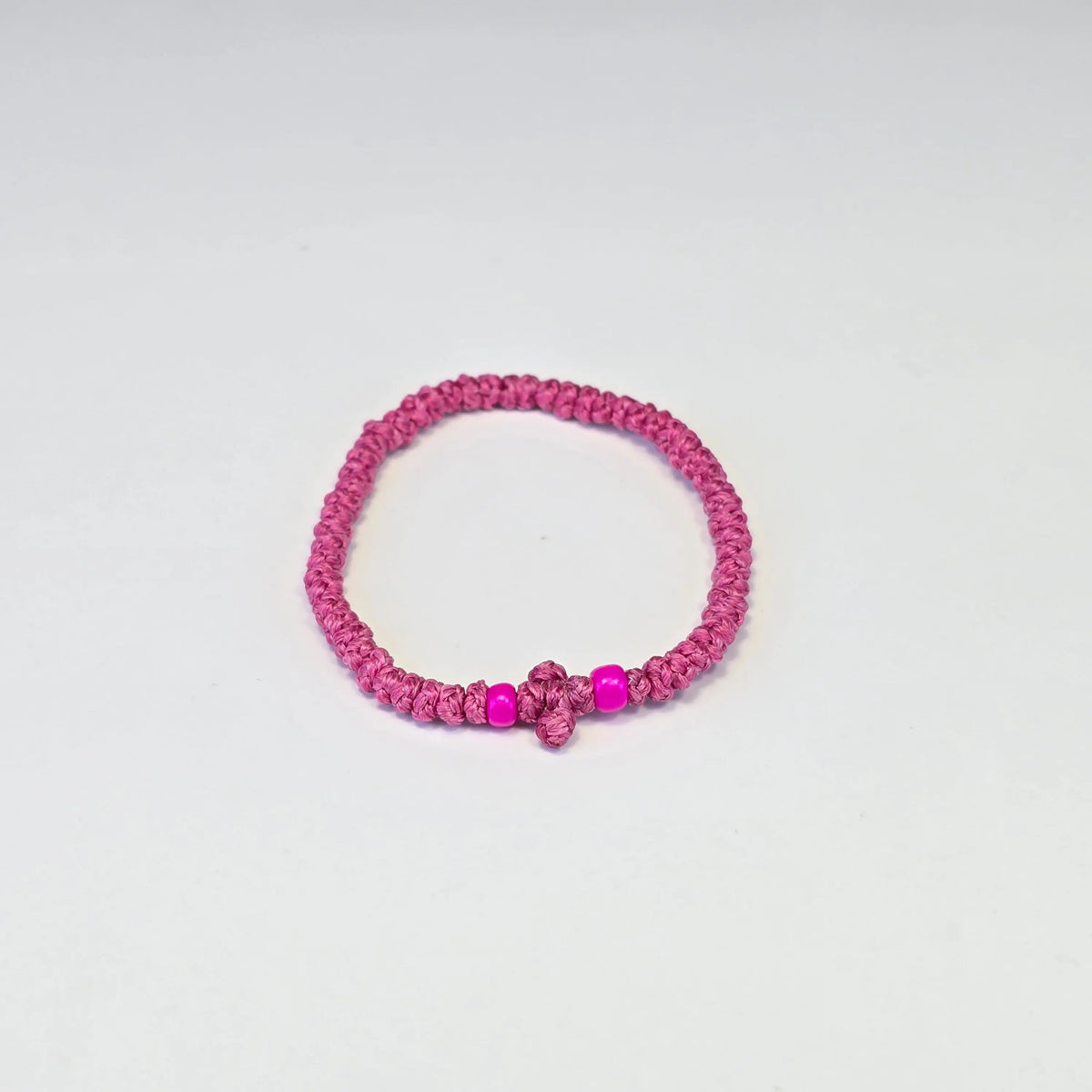 Kids Prayer Rope Bracelet (Komboskini) – Handmade Knotted Wrist Prayer Rope Sacred Icon House