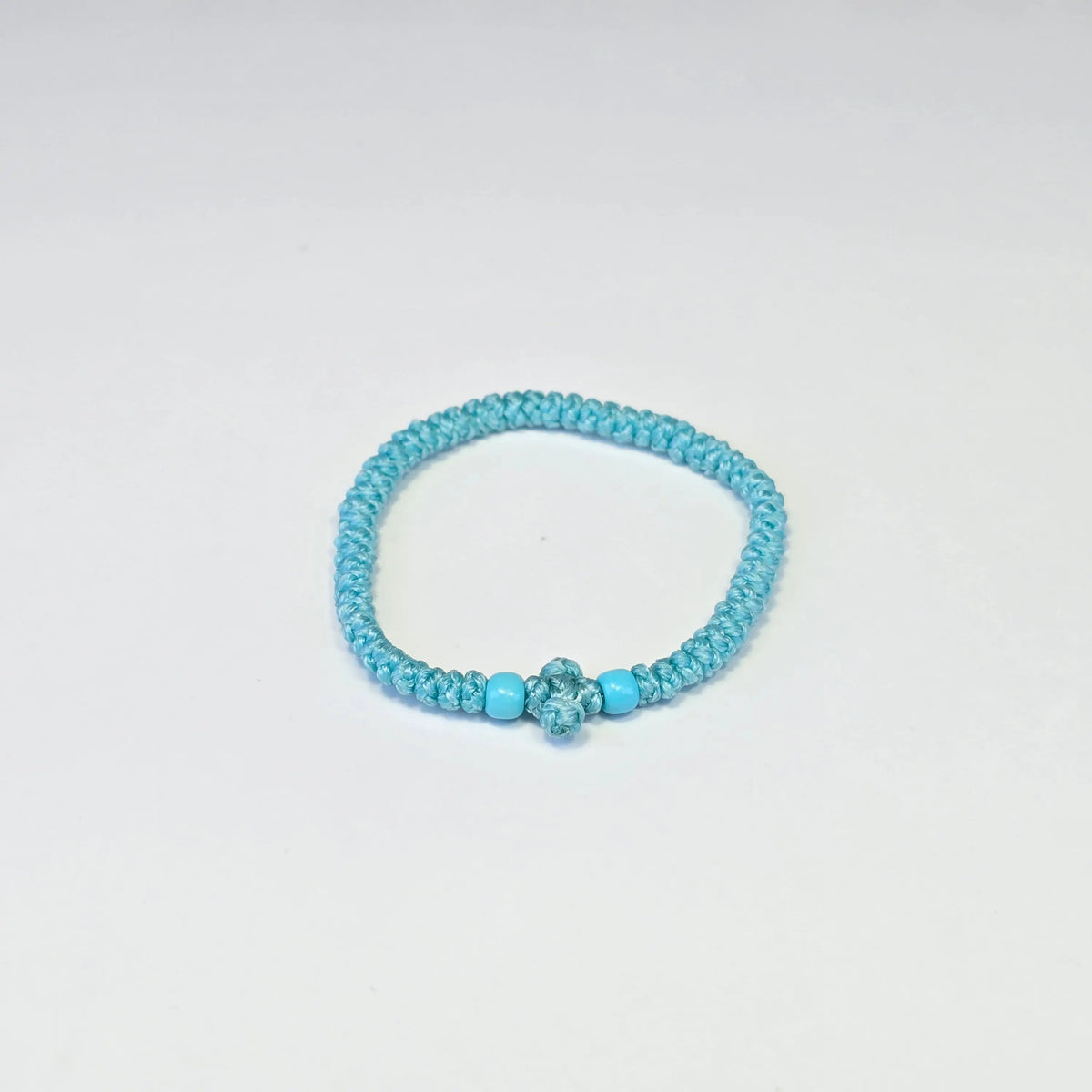 Kids Prayer Rope Bracelet (Komboskini) – Handmade Knotted Wrist Prayer Rope Sacred Icon House
