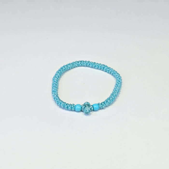 Kids Prayer Rope Bracelet (Komboskini) – Handmade Knotted Wrist Prayer Rope Sacred Icon House