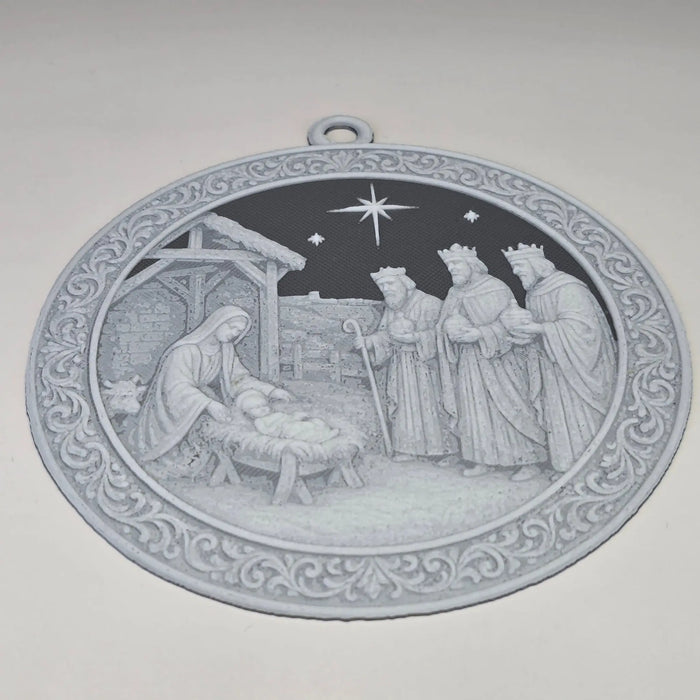 Nativity of Christ – Printed Hanging Icon Sacred Icon House