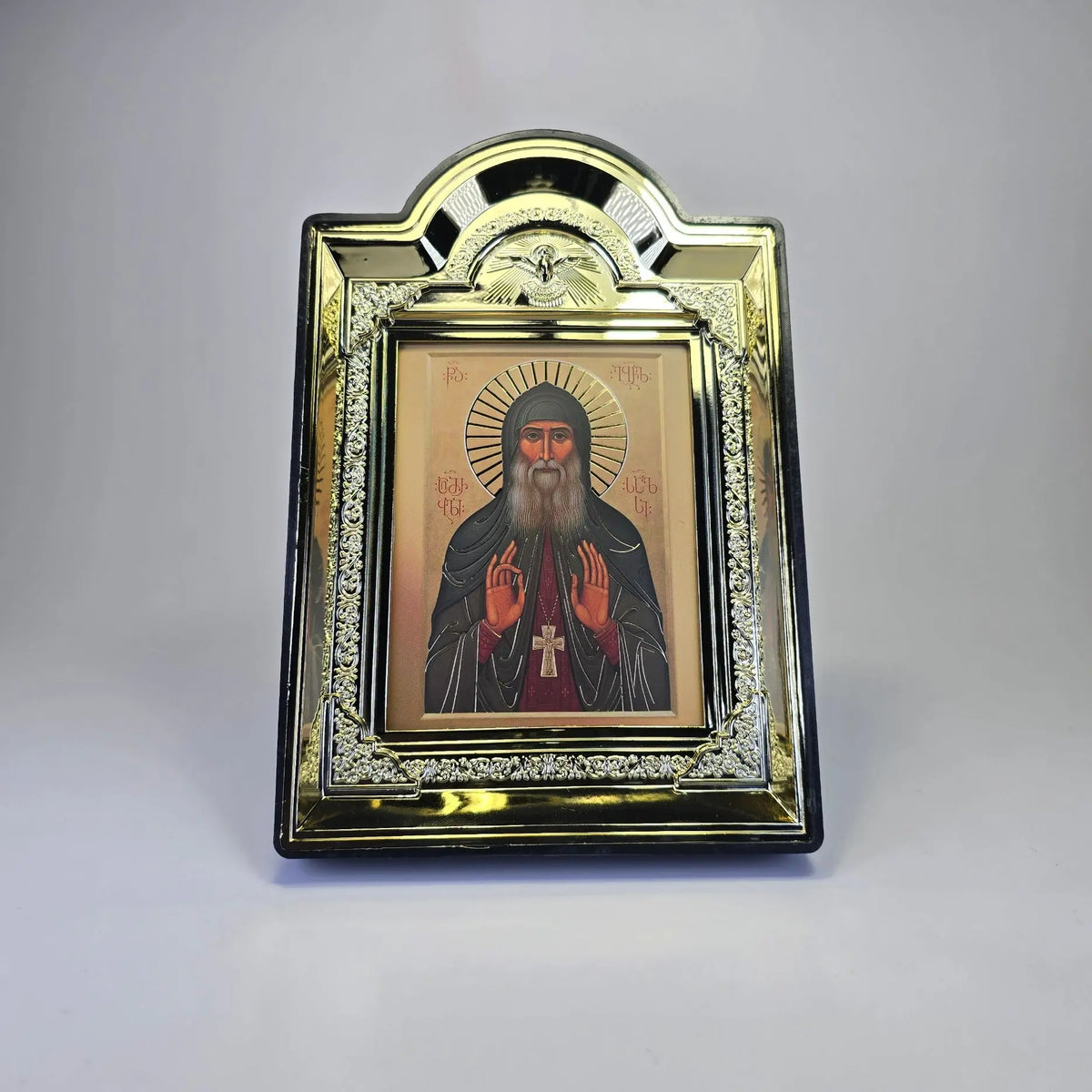 Saint Gabriel the Confessor and Fool for Christ of Georgia Icon Sacred Icon House