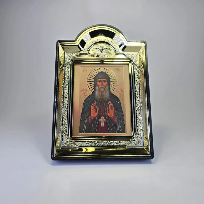 Saint Gabriel the Confessor and Fool for Christ of Georgia Icon Sacred Icon House
