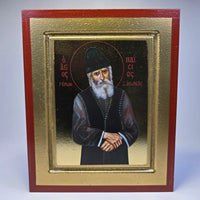 Orthodox Icon of Saint Paisios the Athonite – Icon (19.5 × 16 cm) Sacred Icon House