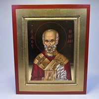 Orthodox Icon of Saint Nicholas the Wonderworker – Icon (19.5 × 16 cm) Sacred Icon House