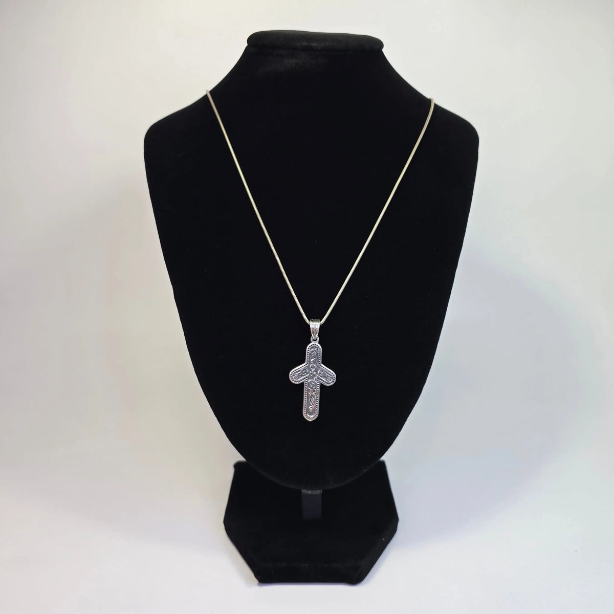 Orthodox Silver Cross Necklace – 6 Variants Church Icon Store