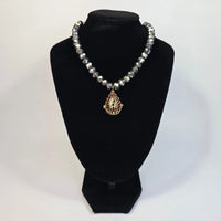 Orthodox Relic Storage Pendant Necklace – Saint Spyridon Reliquary Pendant (Silver Tone & Gold Tone Variants) Church Icon Store