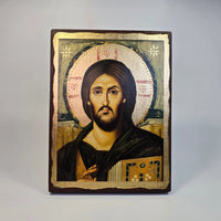 Christ Pantocrator Icon – 19.5 x 15 cm Church Icon Store