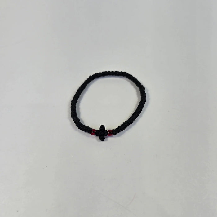 Orthodox Prayer Rope Bracelet with Cross – 4 Color Variants Church Icon Store