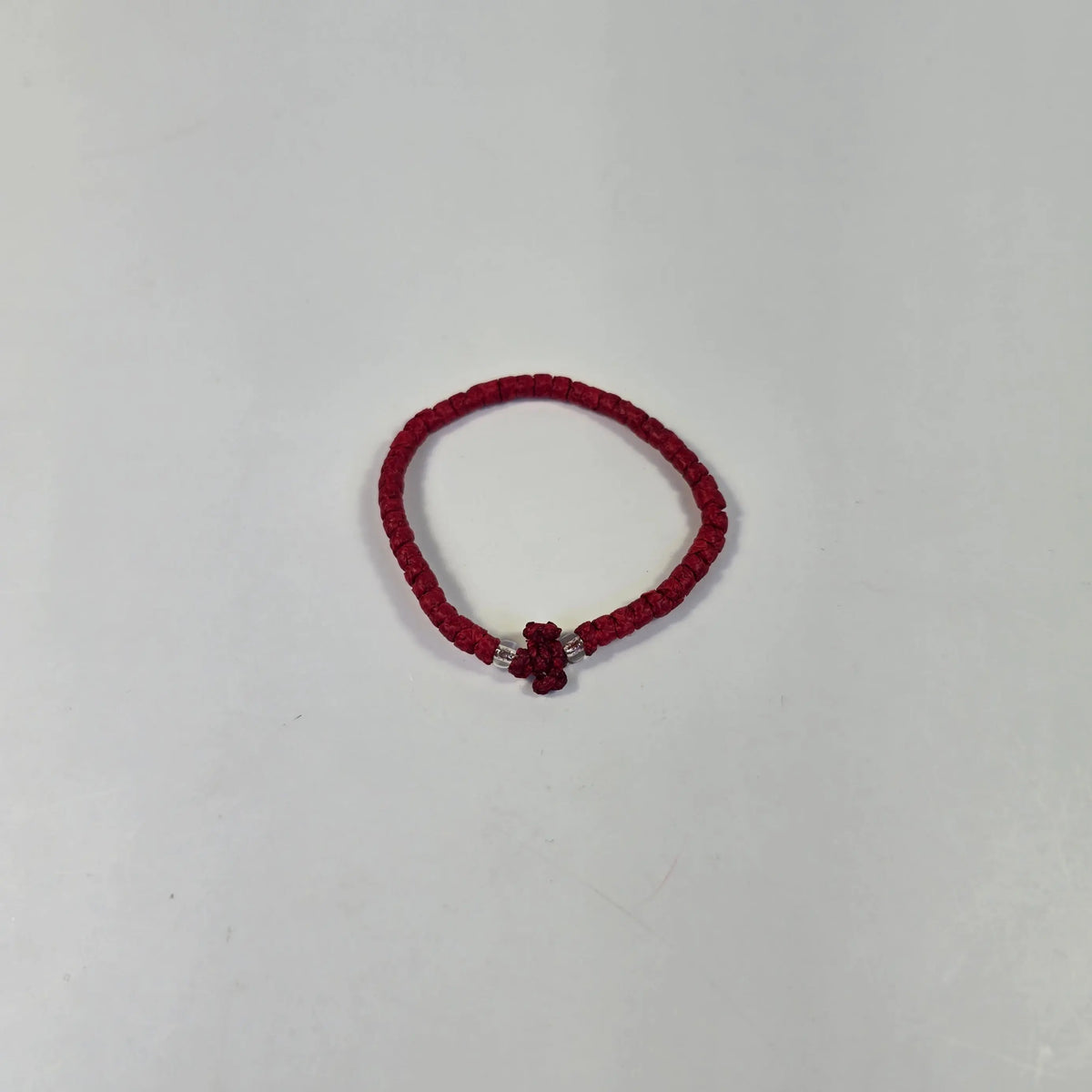 Orthodox Prayer Rope Bracelet with Cross – 4 Color Variants Church Icon Store