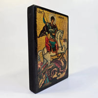 Saint George the Dragon Slayer Orthodox Icon – 15 × 10 cm (3 Variants) Church Icon Store