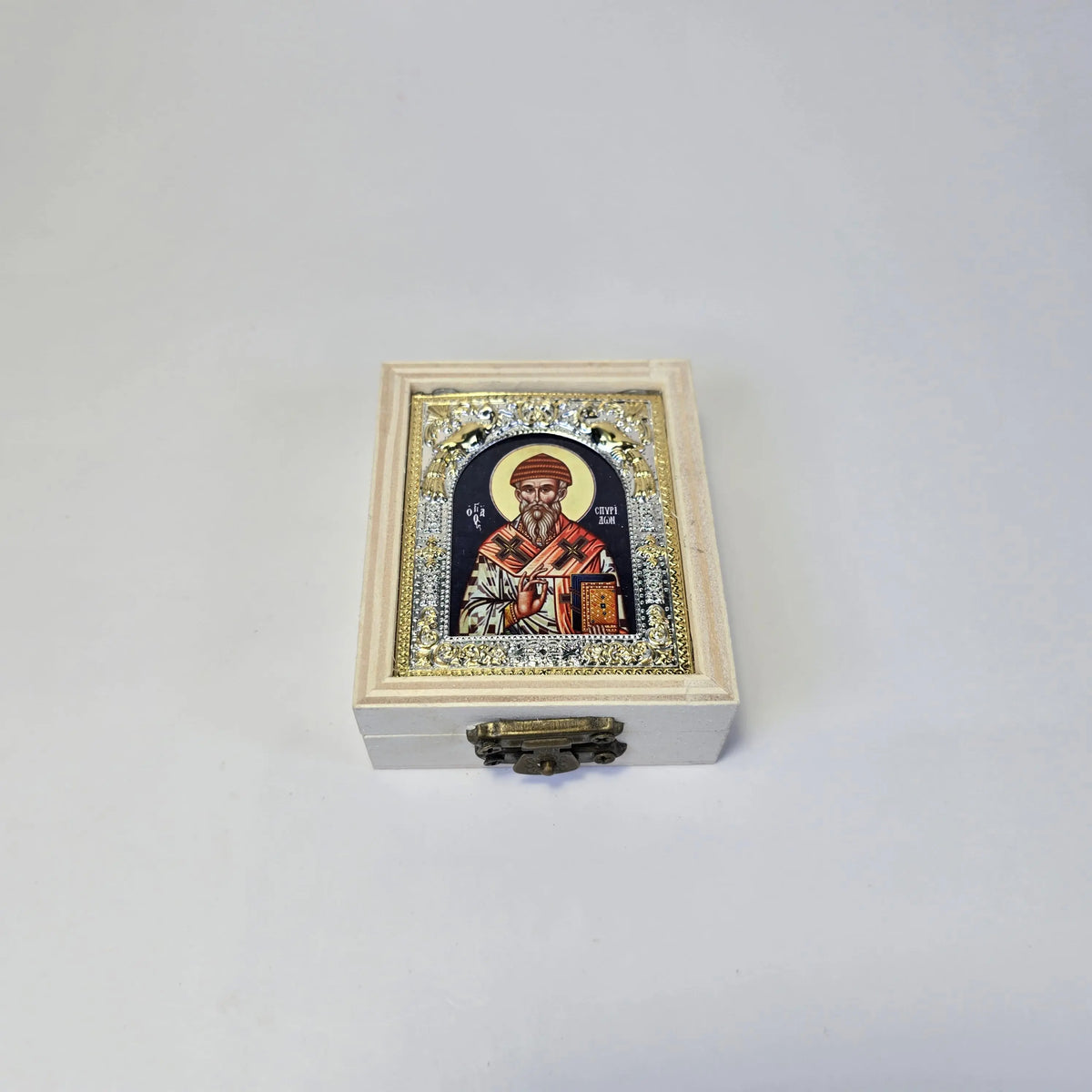 Orthodox Blessing Kit with Saint Spyridon Icon Church Icon Store