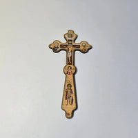 Orthodox Hand Cross with Saint George Church Icon Store