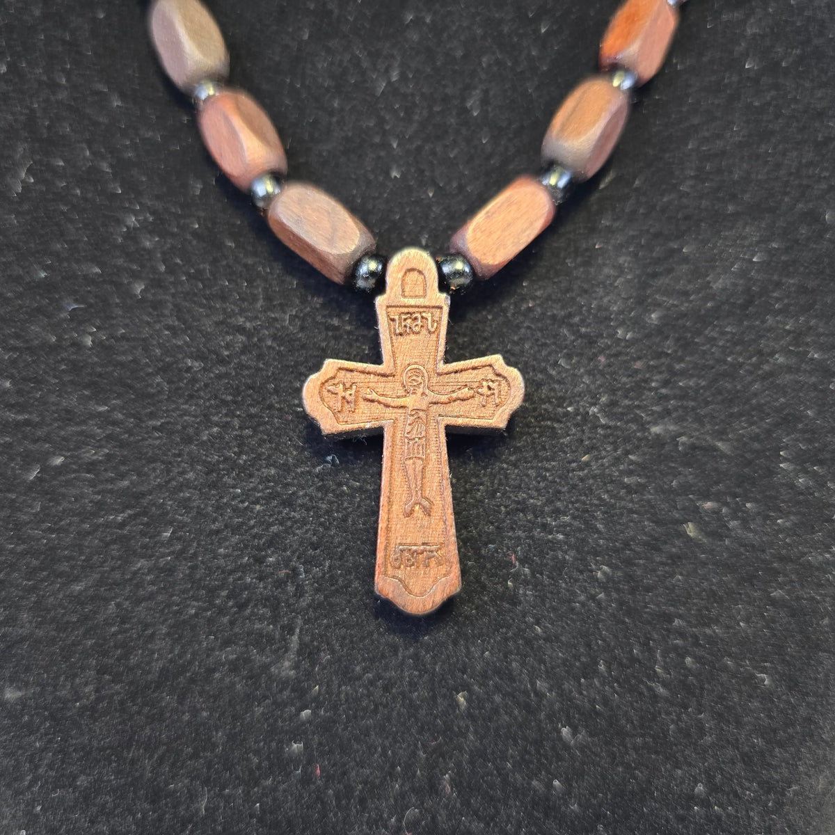 Orthodox Wooden Cross Necklace Church Icon Store