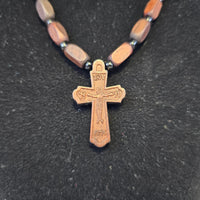 Orthodox Wooden Cross Necklace Church Icon Store