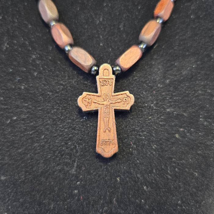Orthodox Wooden Cross Necklace Church Icon Store