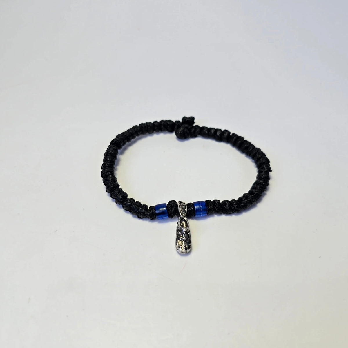 Orthodox Prayer Rope Bracelet with Saint Spyridon's Slipper Church Icon Store
