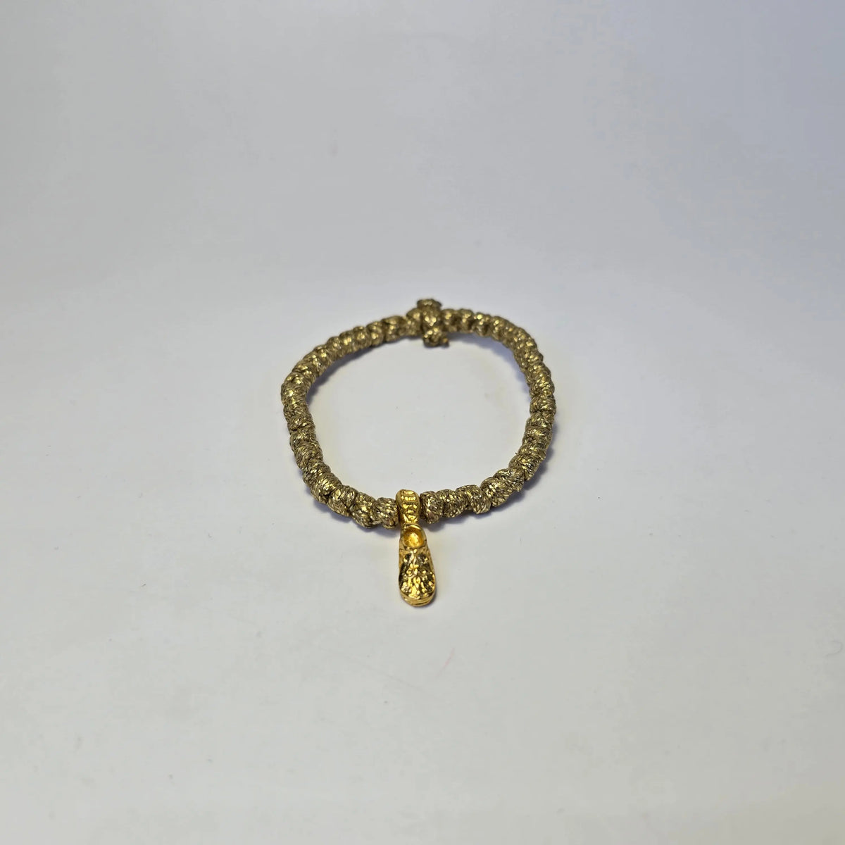 Orthodox Prayer Rope Bracelet with Saint Spyridon's Slipper Church Icon Store