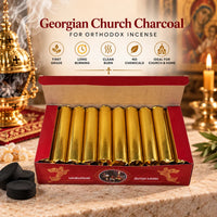 Georgian Incense Charcoal – Traditional Church Quality Church Icon Store
