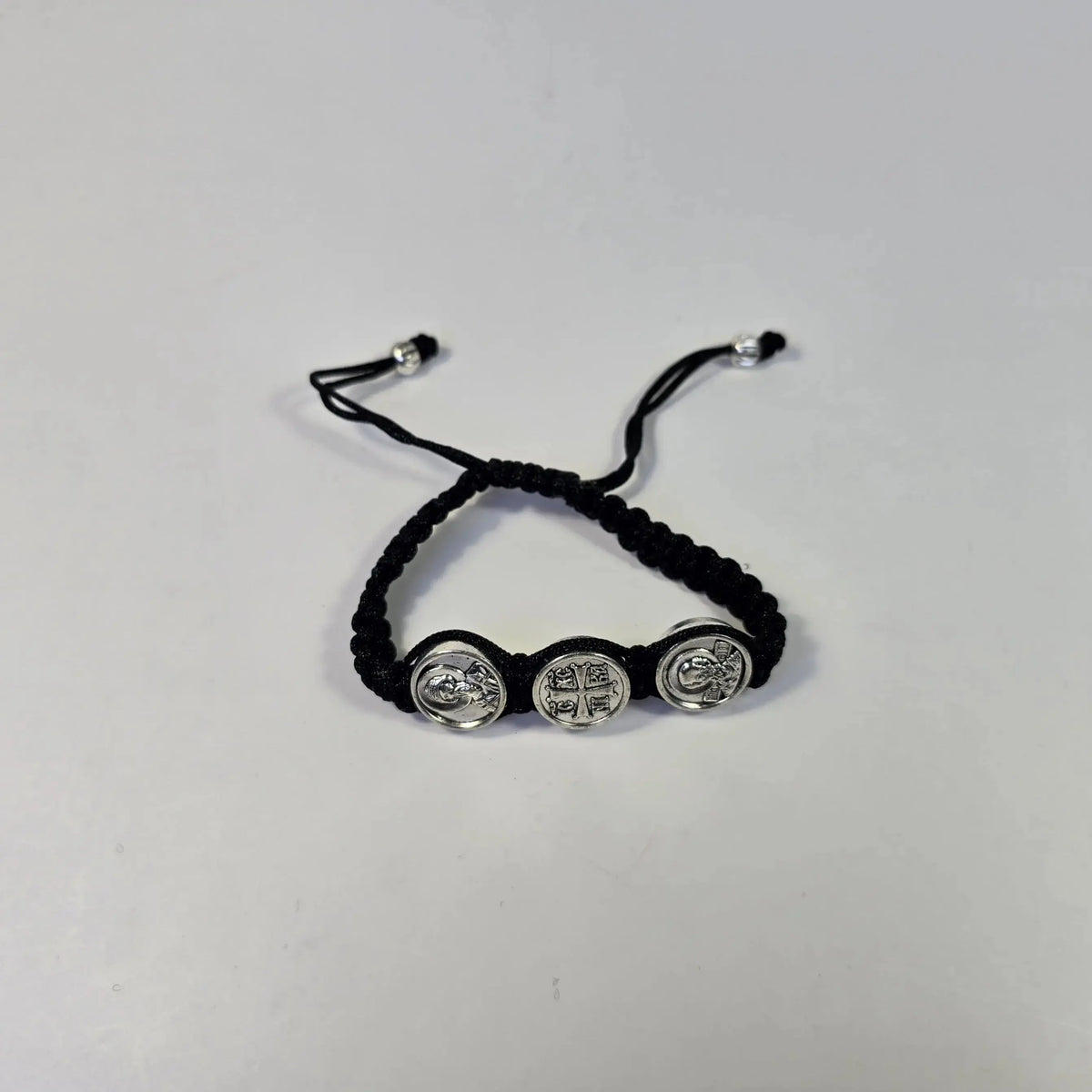 Orthodox Bracelet with Saint Icons & Cross | Adjustable Prayer Bracelet Church Icon Store