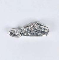 Saint Spyridon shoe pendant silver orthodox relic charm with shoe relic inside