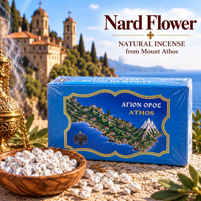 Spikenard Orthodox Incense from Mount Athos Church Icon Store