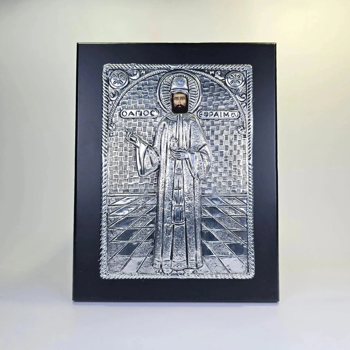 Saint Ephraim of Nea Makri Icon – Made in Greece Sacred Icon House
